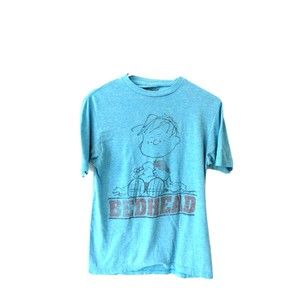 True Vintage Bedhead Aqua Green Small Adult Unisex T Shirt SHort Sleeve Cotton
